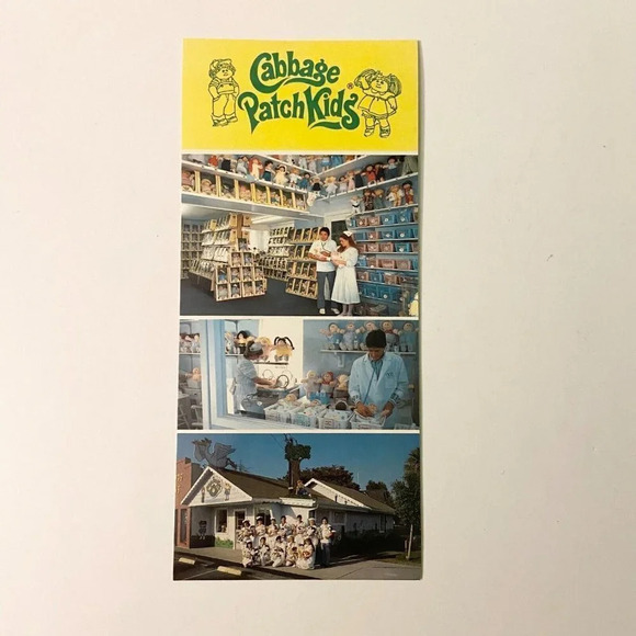 Vintage Cabbage Patch Kids Hobby City Knotts Berry Farm Brochures Pamphlets - Picture 1 of 11